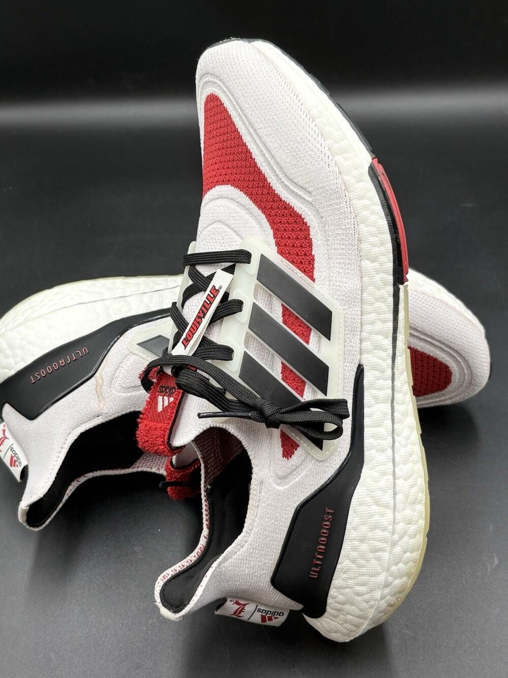 Adidas UltraBoost 21 NCAA Pack Louisville GY0427 Size 9.5